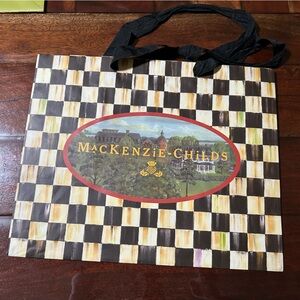 Mackenzie-Childs Checkered Tote Bag